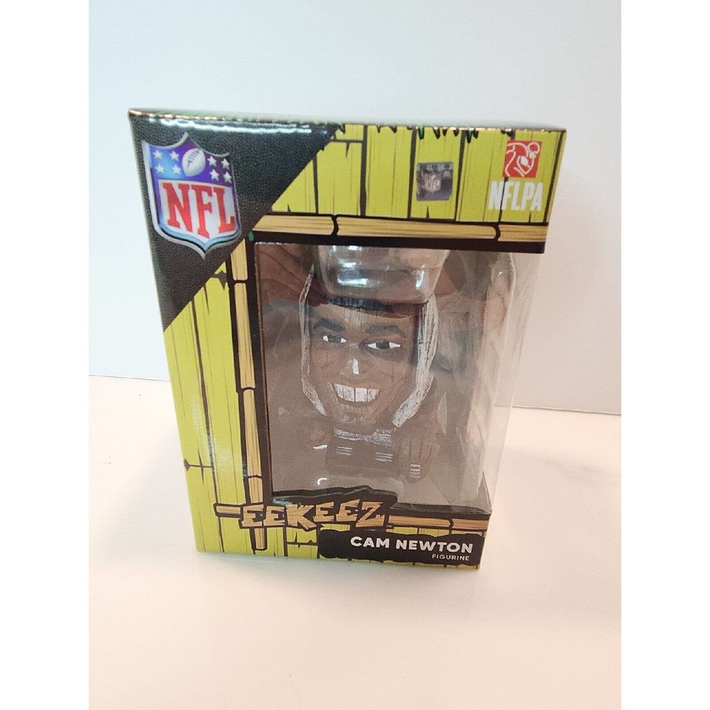 BRAND NEW Carolina Panthers Forever Collectibles NFL Cam Newton EEKEEZ Figurine